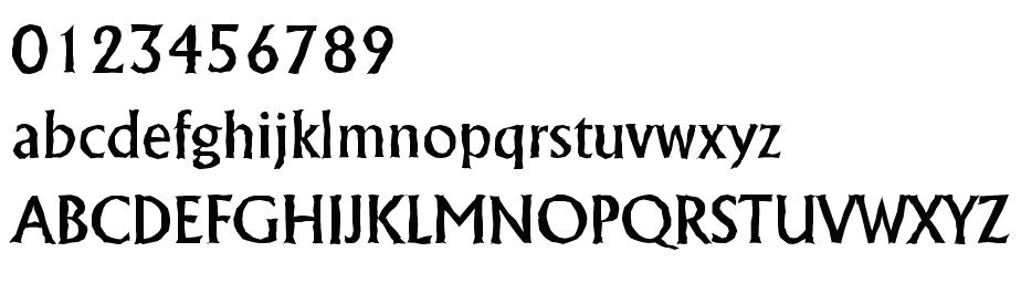 字体预览效果图